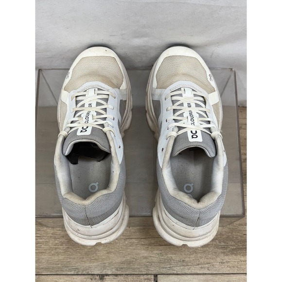 On Cloudrunner Women's Running Shoes Gray White Size 7 Swiss Engineering - Picture 8 of 10
